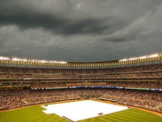 Target Field Wallpaper Rain Delay By