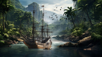 Galleon 4k Wallpaper By Jimking