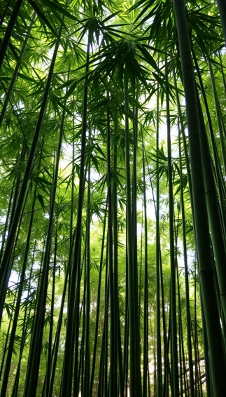 Bamboo Phone Wallpaper