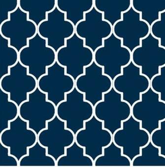 Quatrefoil Trellis Wallpaper Design