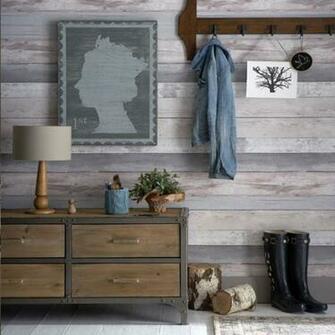 Rustic Wood Look Hallway Decorating Ideas Ideal