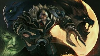 Lycan Hunter Of Kings Dota Background For Laptops Wallpaper