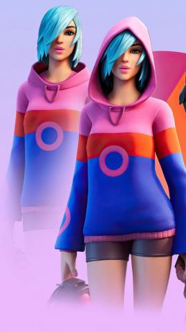 Fortnite Iris Skin Outfit 4k Phone HD Wallpaper