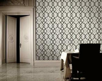 Geometric Quatrefoil Trellis Wallpaper Coming Soon To Rona Retailers