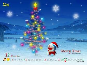 Doraemon Christmas Wallpaper