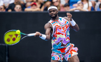 Frances Tiafoe S Colorful Suit Captures Eyes During Australian Open