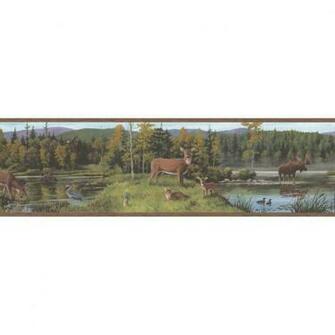 Brewster Wallcovering Forest Reserve Prepasted Wallpaper