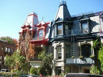 St Louis Square Homes In Montreal City Wallpaper