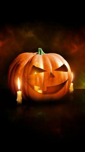 Evil Pumpkin Wallpaper Screensaver Pre Id