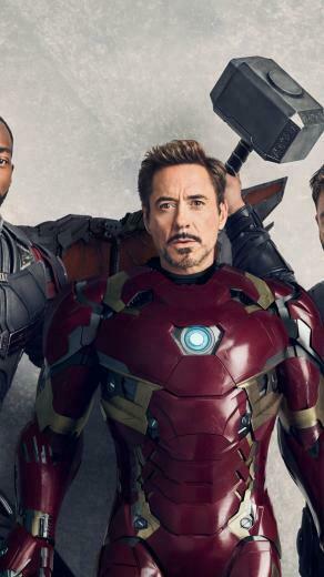 Avengers Infinity War Falcon Ironman Thor 4k Wallpaper Best
