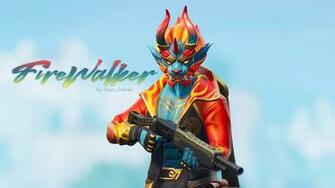 Some Firewalker Wallpaper From A Game This Evening Love The