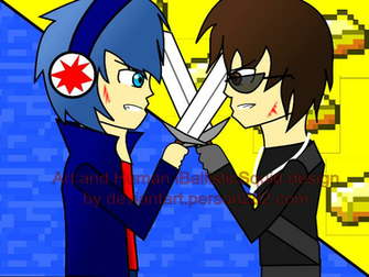 Skydoesminecraft Vs Iballisticsquid