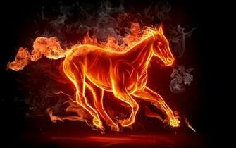 3d Animal Horse Background HD Wallpaper