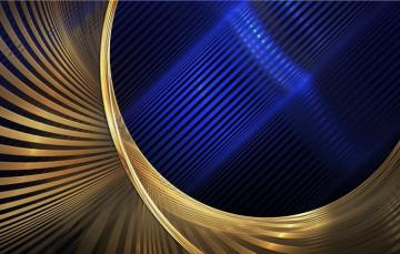 Wallpaper Gold Blue Wave Shine Yesteryear Image For Desktop