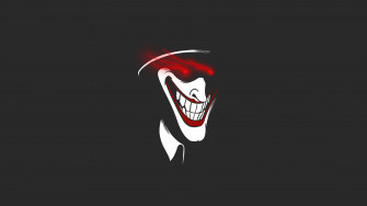 Cartoonish Black Ultra HD Joker Wallpaper
