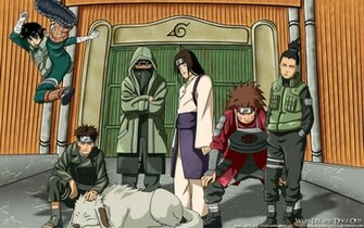 Dogs Naruto Shippuden Shikamaru Nara Konoha Anime Manga Rock Lee Kiba