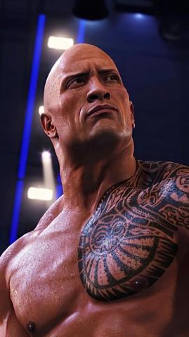 Wwe 2k22 The Rock Wallpaper 4k HD Pc 9521f
