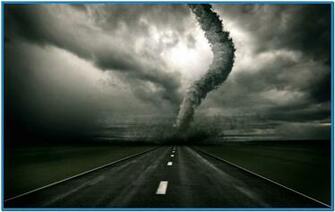 Animated Screensaver Tornado