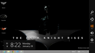 Batman The Dark Knight Rises Theme For Windows And Ouo Themes