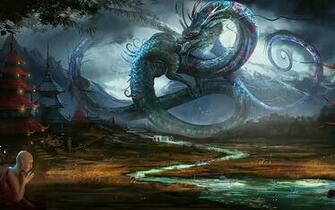 Dragon In Ancient China Wallpaper