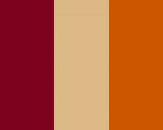 Burgundy Burlywood And Burnt Orange Three Color Background