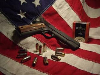 Flag Wallpaper Gun Desktop