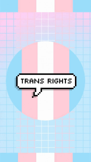 Celebrate Trans Pride Wallpaper
