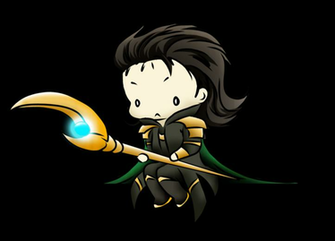 Avengers Loki Chibi By Naomier