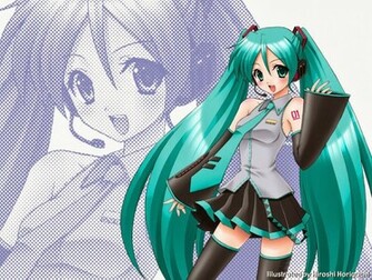 Wallpaper De La Diva Hatsune Miku Para Que Tu Escritorio Tenga Un