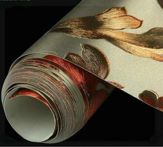 Nonwoven Wallpaper 3d Three Dimensional Relief Bedroom Warm