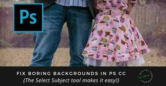 Remove Background In Photoshop Cc It S Easier Than Ever