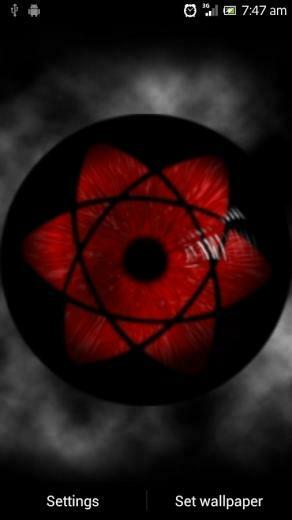 Sharingan Live Wallpaper