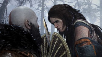 God Of War Ragnarok Freya Kratos Ps5 4k Phone iPhone Wallpaper 7331b