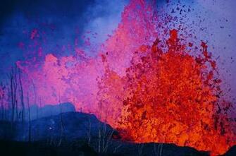 Nature Wallpaper For Desktop Volcano Widescreen