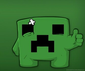 Sad Minecraft Creeper Wallpaper For Samsung Epic