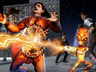 Fond Ecran Wallpaper Destroy All Humans Jeuxvideo Fr