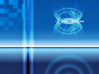 Techno Wallpaper Blue