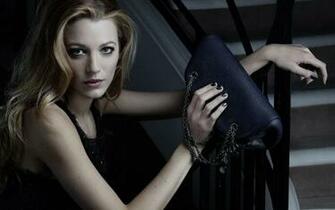 Blake Lively Posh Wallpaper Stock Photos