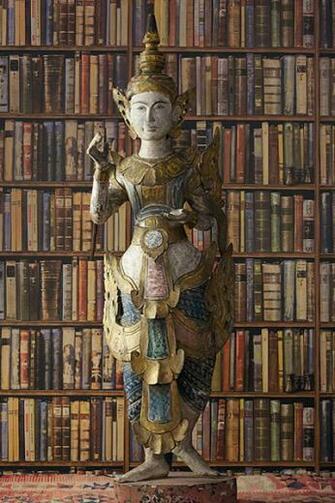 Navigator Collection Library Bookshelf Wallpaper Available Colours