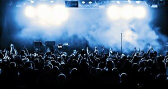 Concert Crowd From Stage Background Image Pictures Becuo