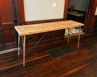 Vintage Folding Wallpaper Pasting Table Hillside Schoolhouse