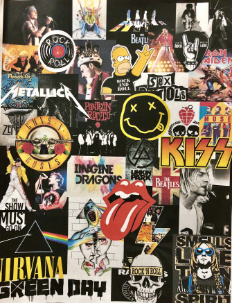 Rock And Roll Band Wallpaper Background Logos