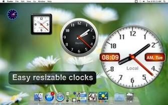 Desktop Clock Screenshot