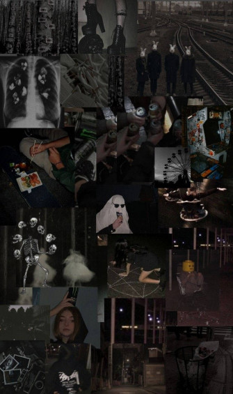 Unleash Your Inner Emo With This Grunge Aesthetic Wallpaper