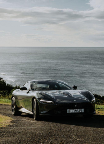 Spend Hours Of Luxury With The Ferrari Roma Vogue