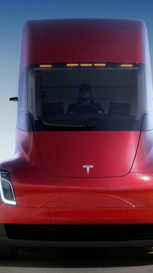 Wallpaper Tesla Semi Truck Electric Car 4k Cars Bikes