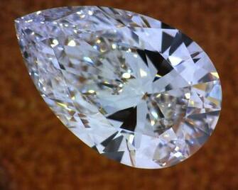 Carat E Vvs2 Pear Diamond Gia Certified