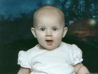 Innocent Attitude Girl Cute Baby Wallpaper