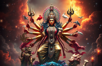 God Durga HD Wallpaper