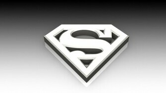Superman 3d Logo Wallpaper HD Desktop